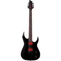 Schecter Guitar Research Sunset-6 ET EX Red Dawn Electric Guitar Gloss Black