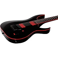 Schecter Guitar Research Sunset-6 ET EX Red Dawn Electric Guitar Gloss Black