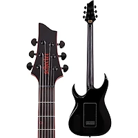 Schecter Guitar Research Sunset-6 ET Red Dawn Electric Guitar Gloss Black