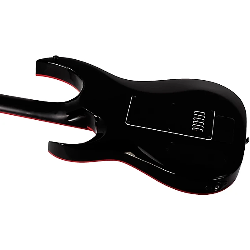 Schecter Guitar Research Sunset-6 ET Red Dawn Electric Guitar Gloss Black