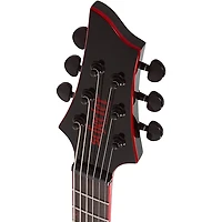 Schecter Guitar Research Sunset-6 ET Red Dawn Electric Guitar Gloss Black