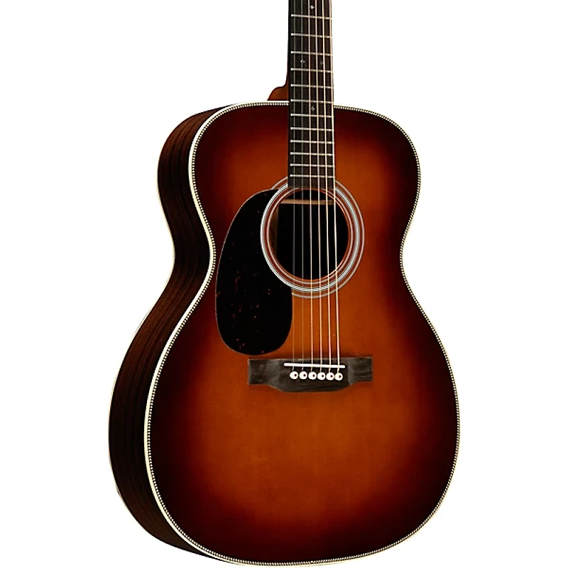 Martin 000-28 Standard Auditorium Left-Handed Acoustic Guitar Ambertone