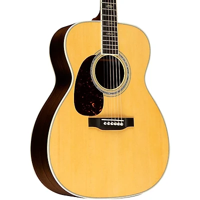 Martin J-40 Standard Jumbo Left-Handed Acoustic Guitar Natural