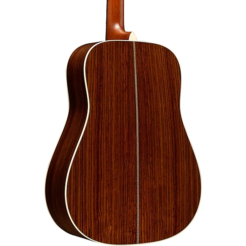 Martin HD-28 Standard Dreadnought Left-Handed Acoustic Guitar Ambertone