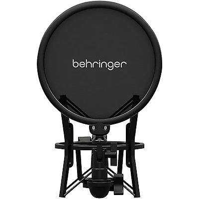Behringer SMP1000 Heavy-Duty Shock Mount with Detachable Pop Filter Black