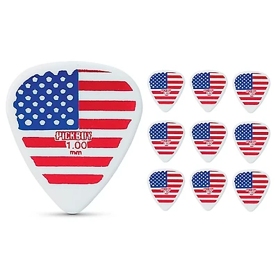 thumbnail image 2 of Dunlop 549P1.0 Primetone Guitar Picks – 1.0mm, 12-Pack, Standard Flow Shape, Made In USA 2 of 6