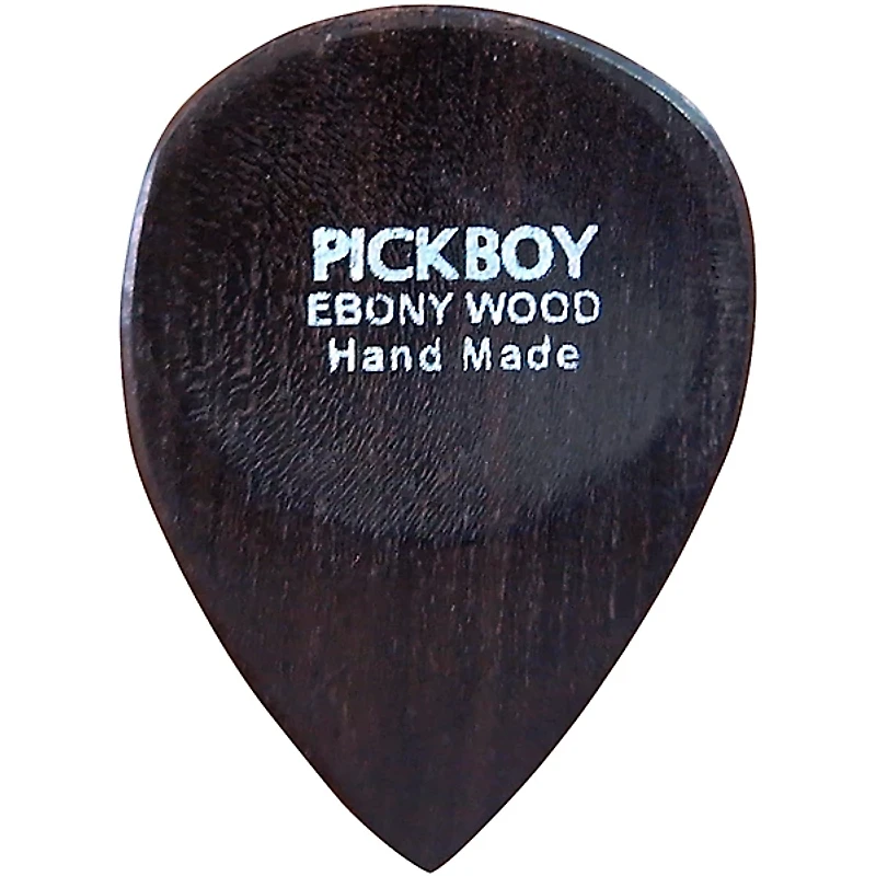 Pick Boy Hand-Made Ebony Exotic Guitar Picks Heavy 5 Pack