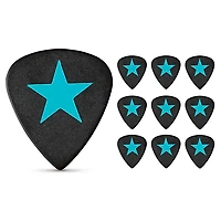 Pick Boy Angel Rocks Blue Star Polyacetal Guitar Picks 1.00 mm 10 Pack