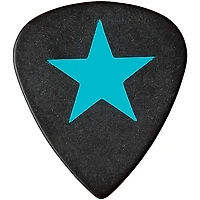 Pick Boy Angel Rocks Blue Star Polyacetal Guitar Picks 1.00 mm 10 Pack