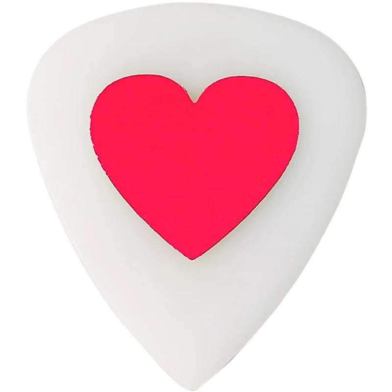Pick Boy Angel Rocks Lovely Heart Polyacetal Guitar Picks 1.00 mm 10 Pack