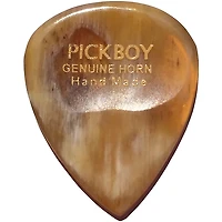 Pick Boy Hand-Made Horn Exotic Guitar Picks Heavy 5 Pack