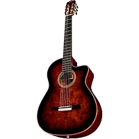 Cordoba Fusion 12 Exotic Top Nylon-String Classical Acoustic-Electric Guitar Brown Sugar Burst