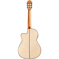 Cordoba Fusion 12 Exotic Top Nylon-String Classical Acoustic-Electric Guitar White Sands