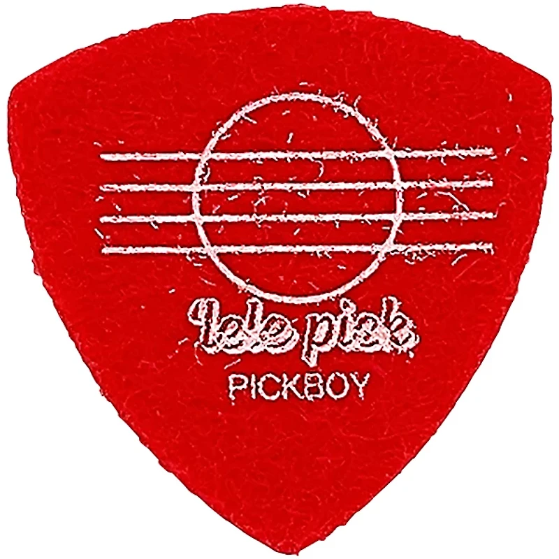 Pick Boy Felt Ukulele Picks Soft 5 Pack