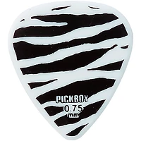 Pick Boy Heavy Metal Zebra Print Celltex Guitar Picks