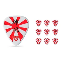Pick Boy Heavy Metal Rising Sun Celltex Guitar Picks
