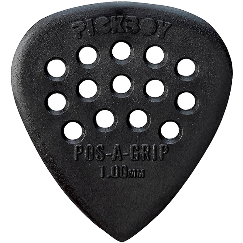 Pick Boy Pos-a-Grip Black Carbon/Nylon Guitar Picks