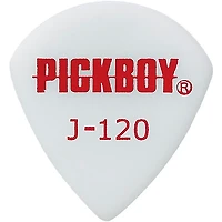 Pick Boy White Polyacetal Jazz Guitar Picks