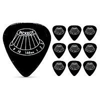Pick Boy Guitar Knob Black Celltex Guitar Picks