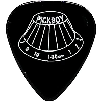 Pick Boy Guitar Knob Black Celltex Guitar Picks