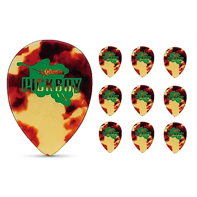 Pick Boy Small Jazz Tortoise Shell Cellulose Guitar Picks