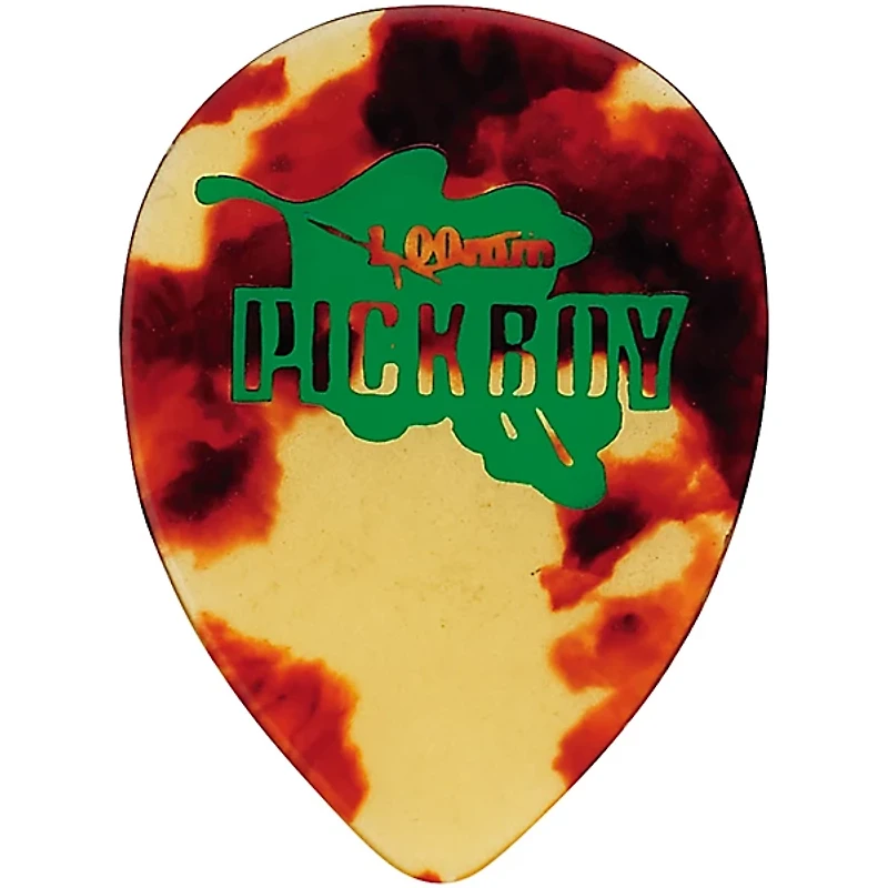 Pick Boy Small Jazz Tortoise Shell Cellulose Guitar Picks