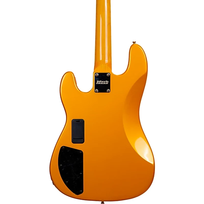 Markbass MB GV4 Gloxy CR RW Electric Bass Guitar Metallic Yellow