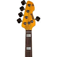 Markbass MB GV5 Gloxy CR RW 5-String Electric Bass Guitar Metallic Yellow