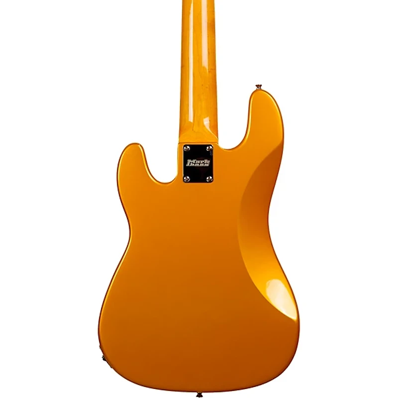 Markbass MB GV5 Gloxy CR RW Passive 5-String Electric Bass Guitar Metallic Yellow