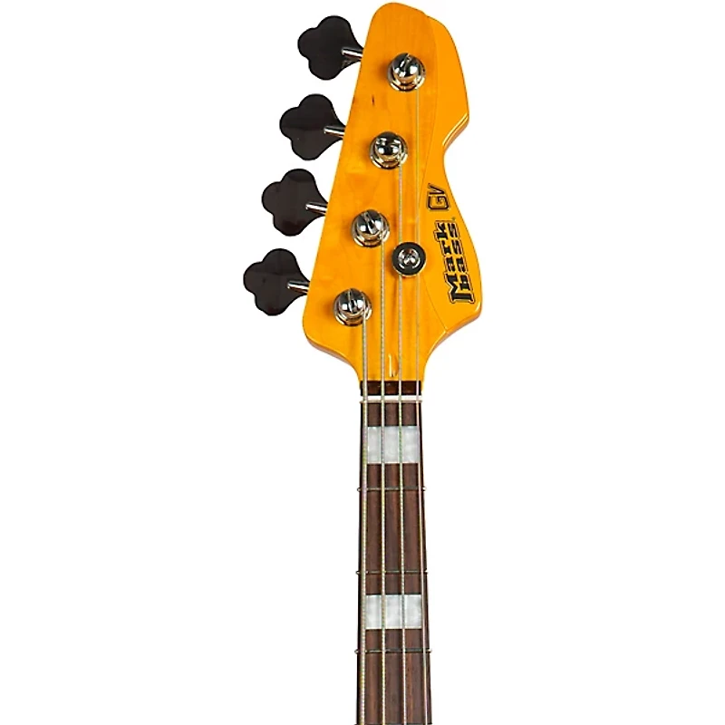 Markbass MB GV4 Gloxy CR RW Passive Electric Bass Guitar Metallic Yellow