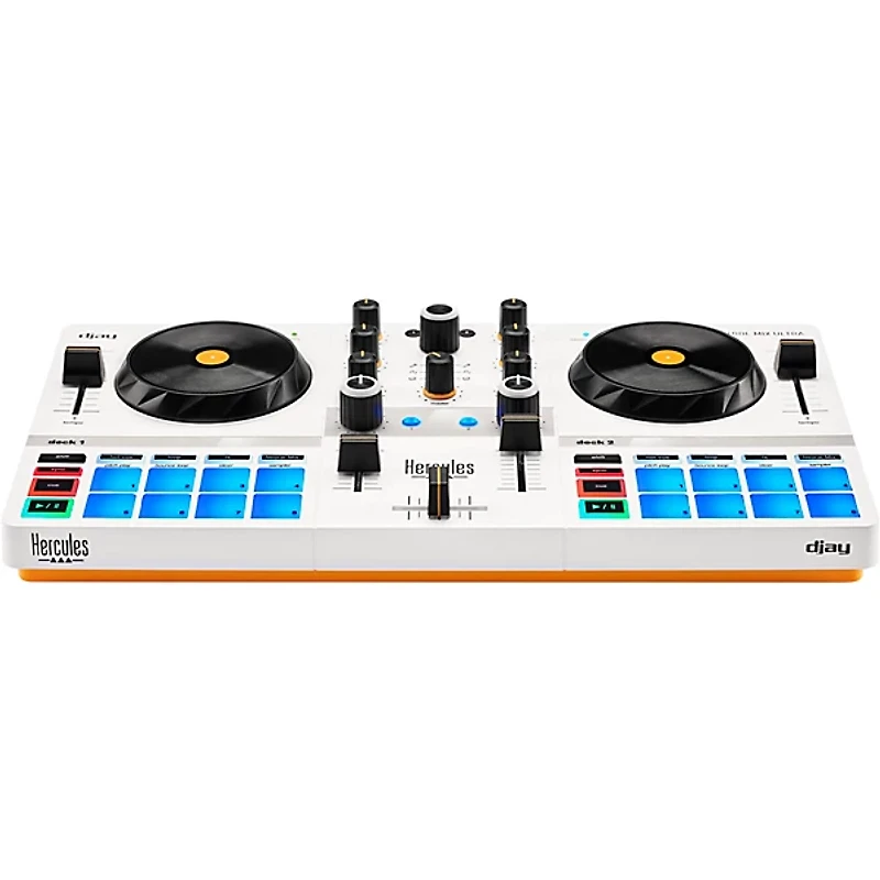 Hercules DJ DJControl Mix Ultra Portable DJ Controller for djay - White