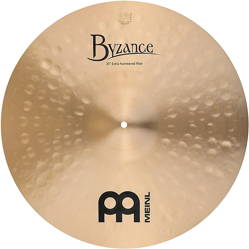 MEINL Byzance Traditional Extra Hammered Ride Cymbal -