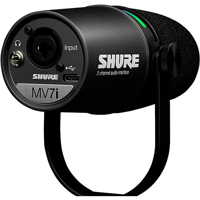 Shure MV7i Smart Microphone and Audio Interface