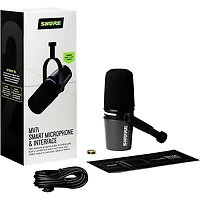 Shure MV7i Smart Microphone and Audio Interface
