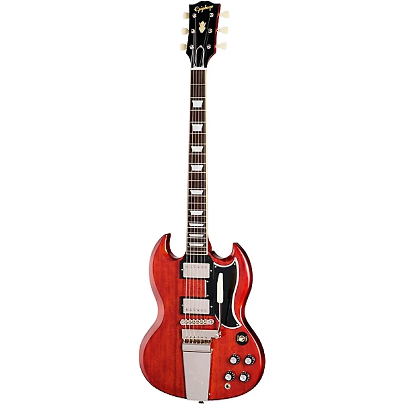 Epiphone 1964 SG Standard With Maestro Vibrola Reissue Electric Guitar Cherry Red