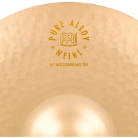 MEINL Pure Alloy Benny Greb Signature Quick Sand Hi-Hat Cymbal Pair 14 in.