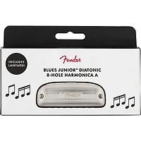 Fender Blues Jr. Diatonic 8-Hole Harmonica in A Major