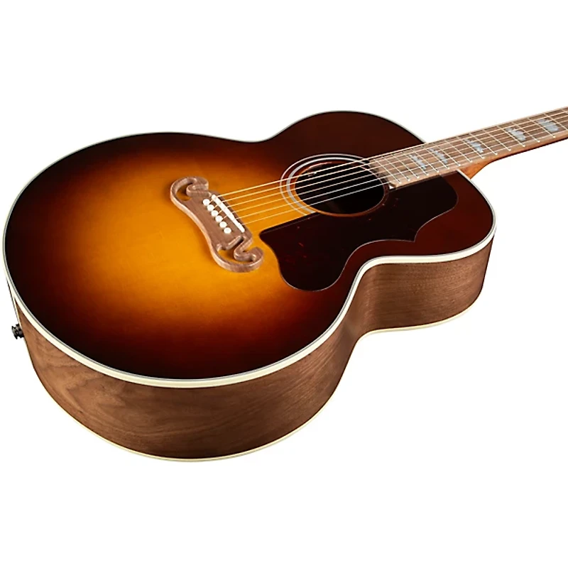 Gibson SJ-200 Studio Walnut Acoustic-Electric Guitar Walnut Burst