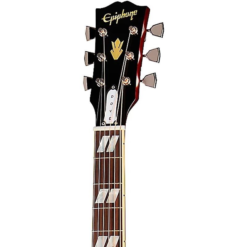 Epiphone Inspired by Gibson Custom 1963 Dove Reissue Left-Handed Acoustic-Electric Guitar Natural