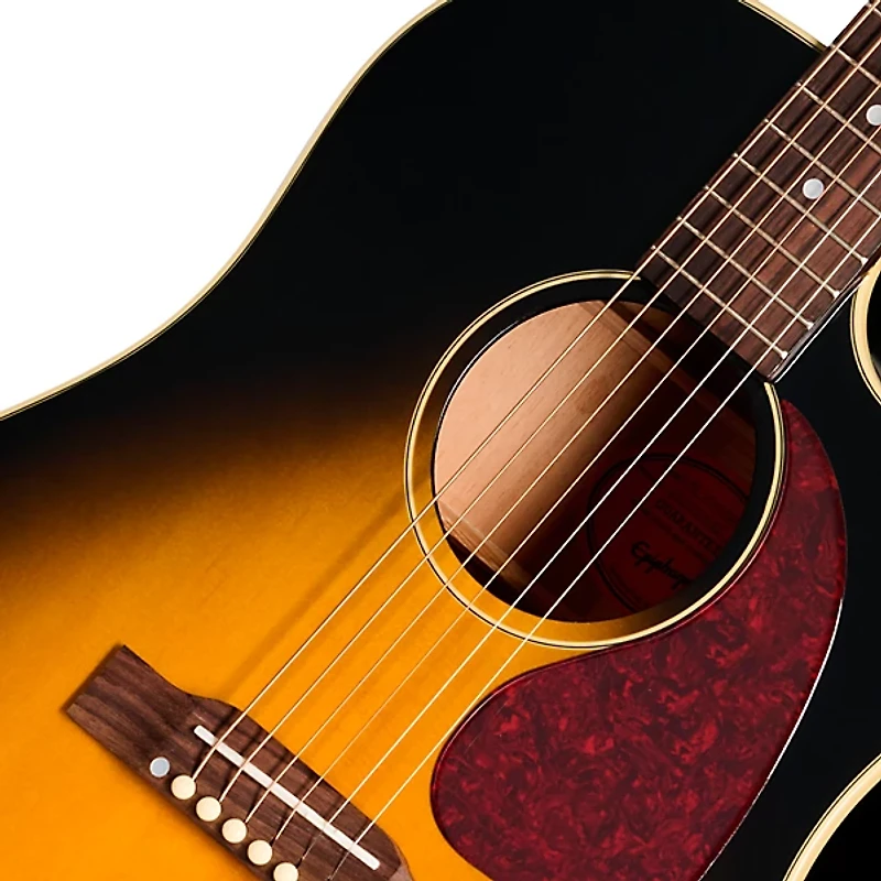 Epiphone Inspired by Gibson J-45 Standard EC Acoustic-Electric Guitar -
