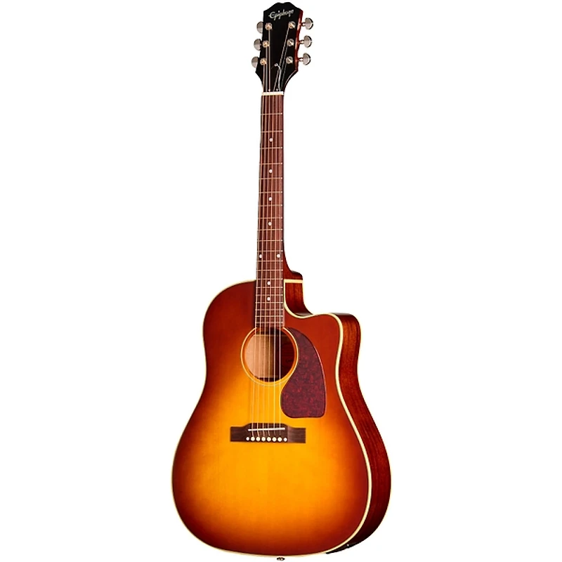 Epiphone Inspired by Gibson J-45 Standard EC Acoustic-Electric Guitar -
