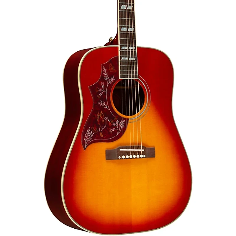 Epiphone Inspired by Gibson Hummingbird Standard Left-Handed Acoustic-Electric Guitar - Cherry Sunburst