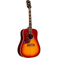 Epiphone Inspired by Gibson Hummingbird Standard Left-Handed Acoustic-Electric Guitar - Cherry Sunburst