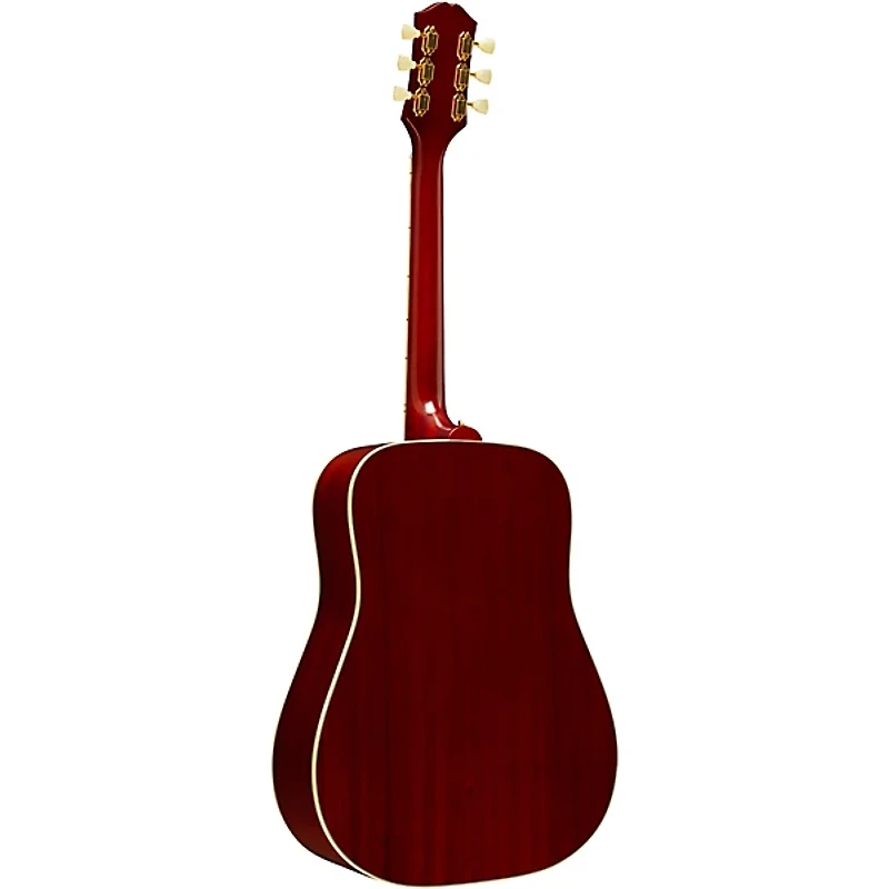 Epiphone Inspired by Gibson Hummingbird Standard Left-Handed Acoustic-Electric Guitar - Cherry Sunburst