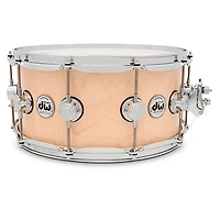 DW Collectors Series 333 Satin Oil Maple Snare Drum With Chrome Hardware 14 x 6.5 in.