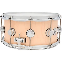 DW Collectors Series 333 Satin Oil Maple Snare Drum With Chrome Hardware 14 x 6.5 in.