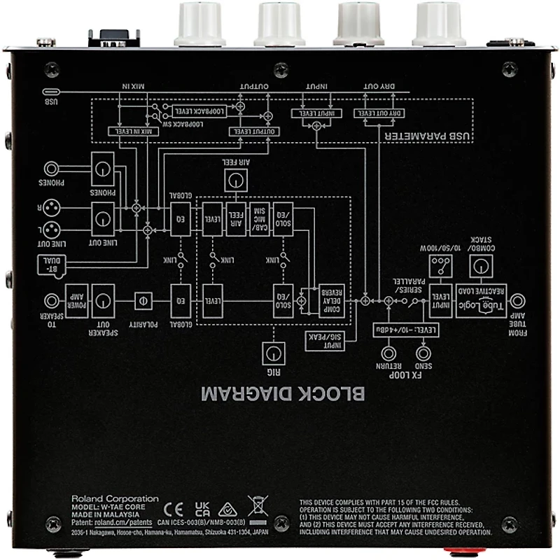 BOSS WAZA Tube Amp Expander Core
