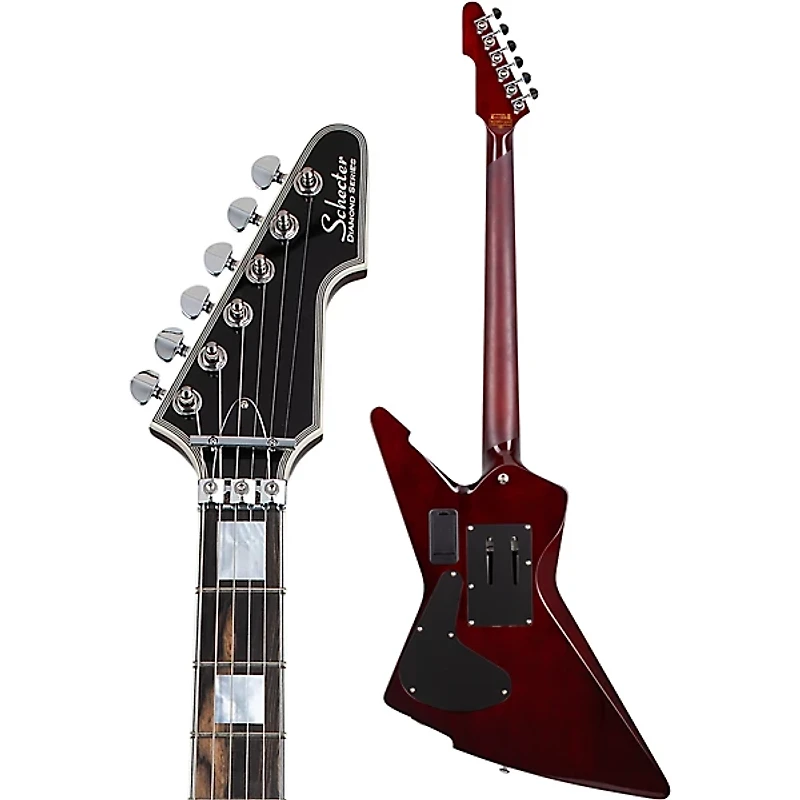 Schecter Guitar Research E-1 FR-S Electro-Resin Electric Guitar Gloss Natural