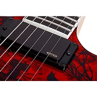Wylde Audio Barbarian Electric Guitar Blood Raven
