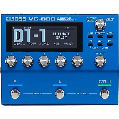 BOSS VG-800 V-Guitar Processor Blue
